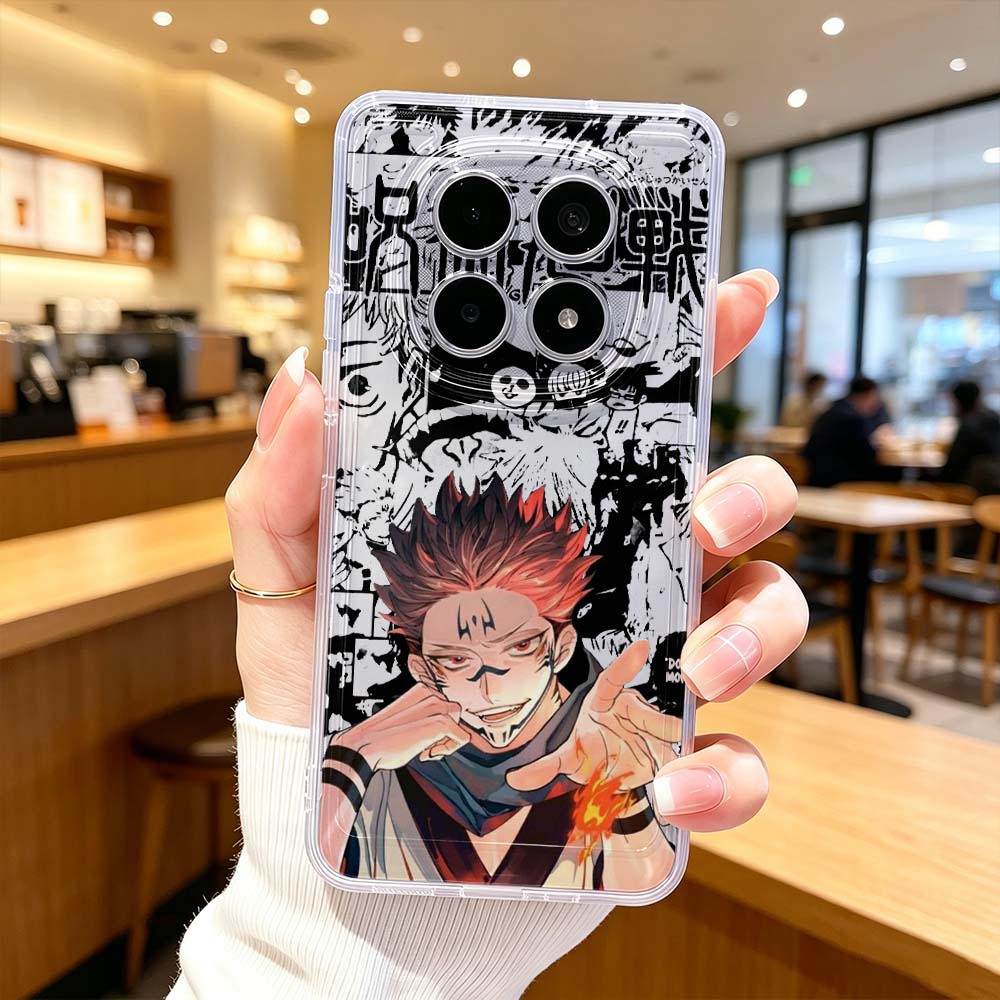 Xiaomi Poco X6 - Jujutsu Kaisen Anime Beschermhoesje voor Xiaomi