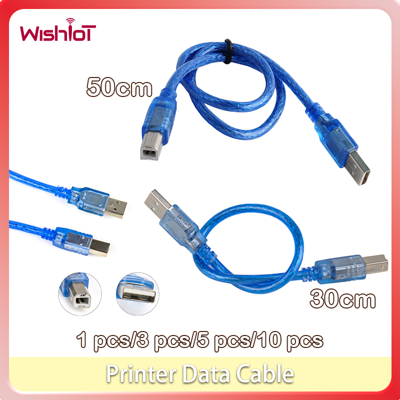 Usb Data Cable - USB 2.0 vierkante poort verbindingskabel Printer