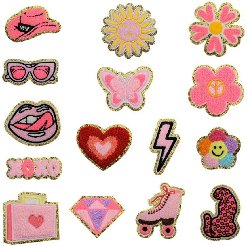 Phone Accessories Pictures - 10 stuks bloem bagage hart handdoek