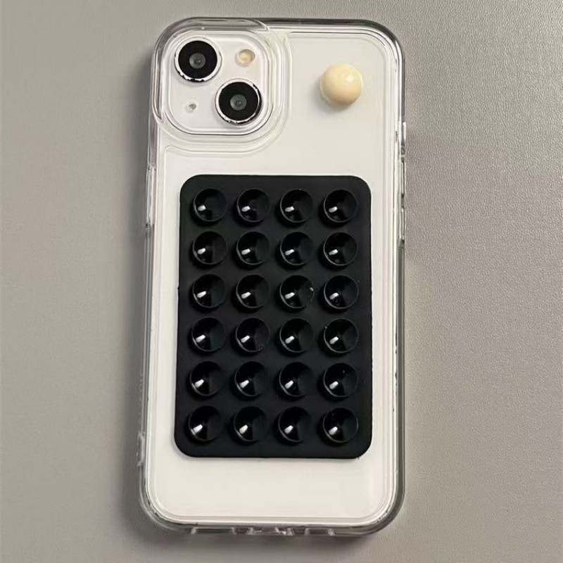 Phone Accessories - Siliconen zuignap telefoonhoesje houder antislip klevende