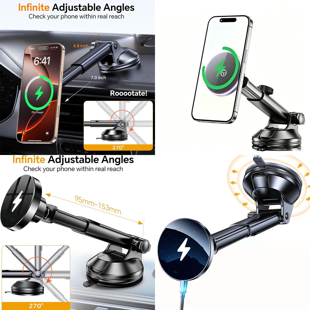 Phone Accessories Trending Products - Trendproducten Elektronische Accessoires 2026 Draadloze Autolader