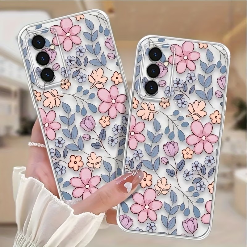 Samsung Accessories Phone - Anti-slip transparante telefoonhoes voor Samsung Galaxy
