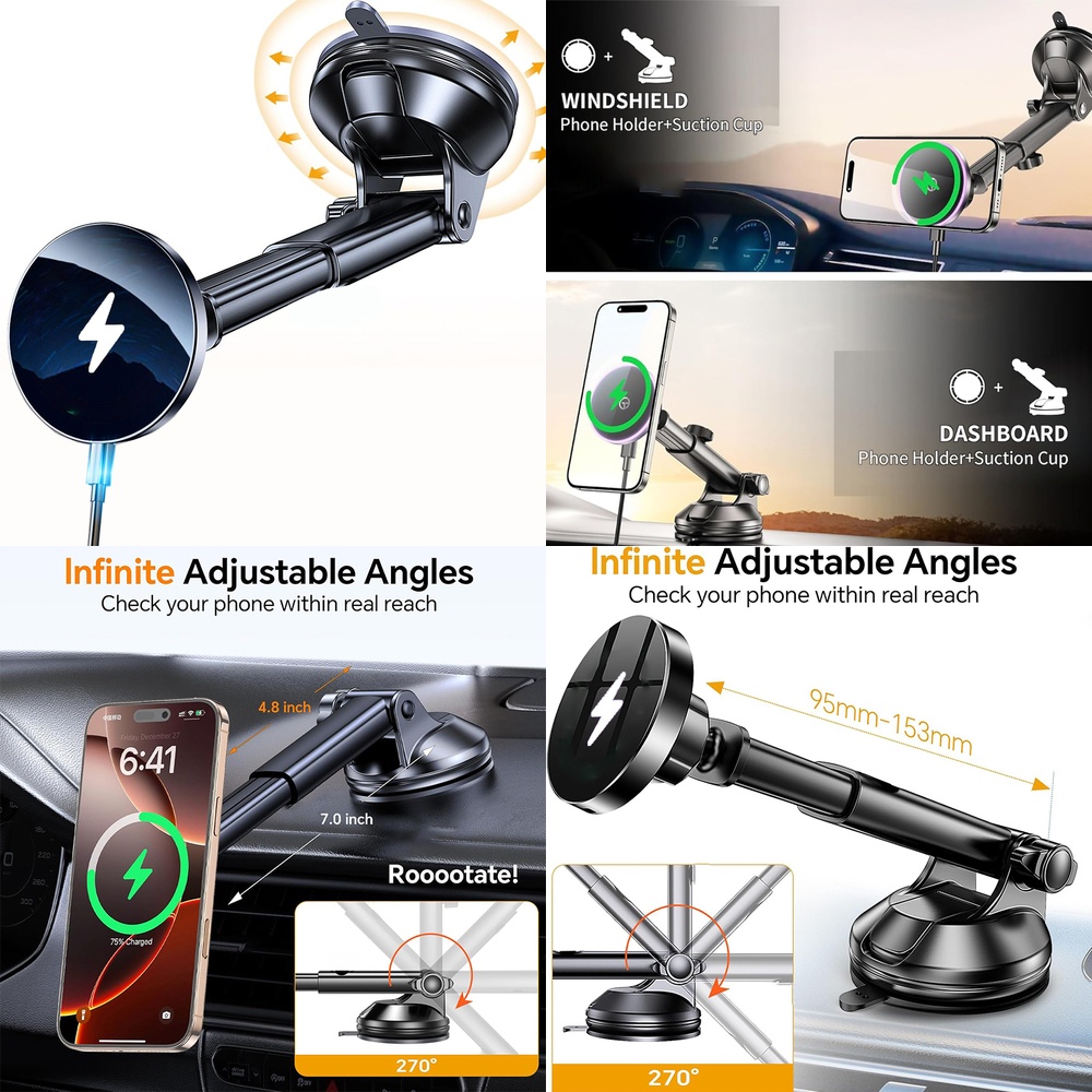 Phone Accessories Trending Products - Nieuwe 2026 Trendproduct Windshield Auto Telefoonhouder