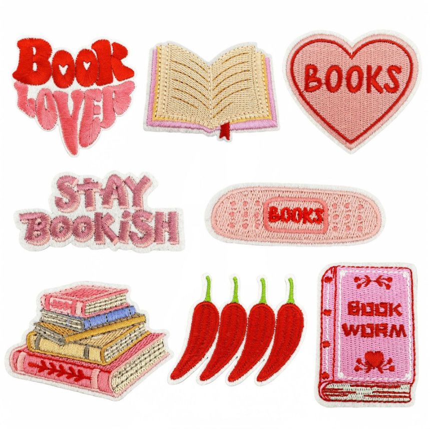 Phone Accessories Pictures - 10 stuks boeken opstrijkbare naai geborduurde