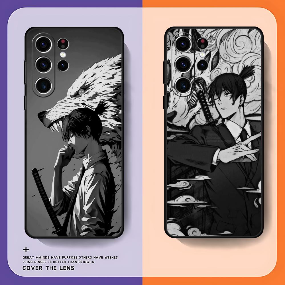 Samsung Accessories Phone - Chainsaw Man Aki Hayakawa Telefoonhoesje voor