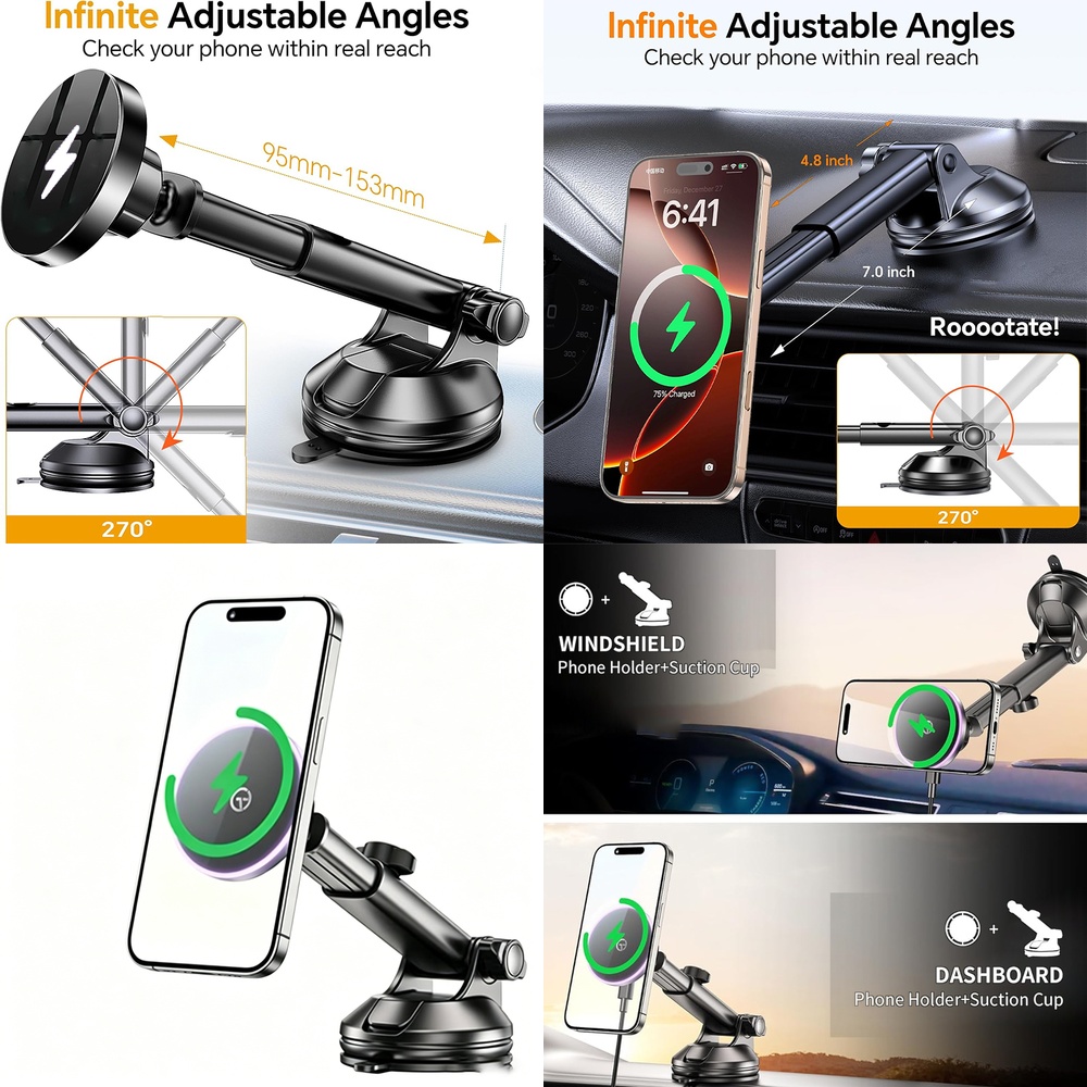 Phone Accessories Trending Products - Trendy elektronische producten 2026: draadloze autolader,