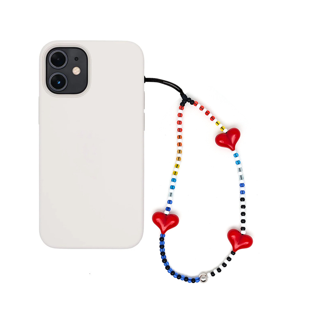 HERLOOK Y2K kralen hart telefo - Phone Accessories For Teen Girls recensie en prijs