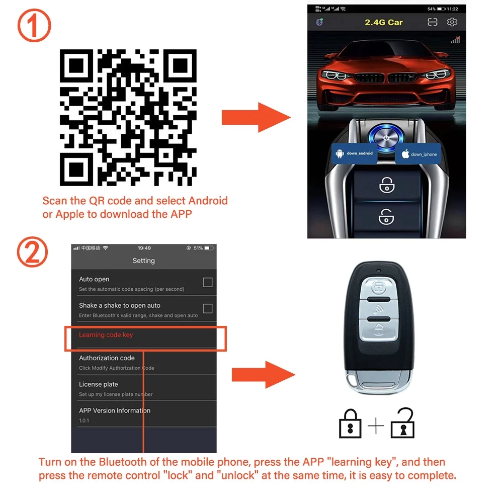 Universele Auto Alarm Auto Sta - Phone Accessories For Your Car recensie en prijs