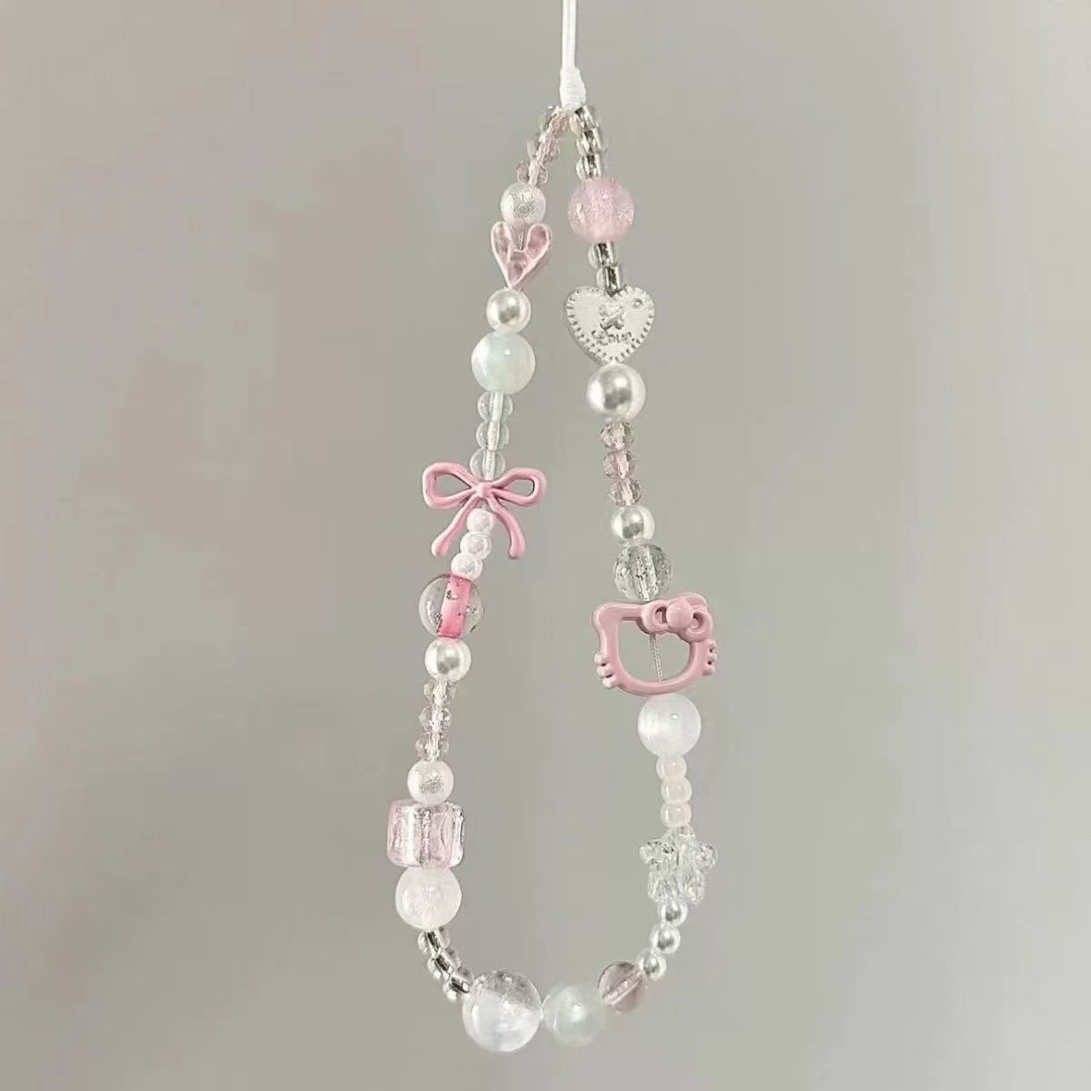 rendy Y2K roze strik Kitty tel - Phone Accessories For Teen Girls recensie en prijs