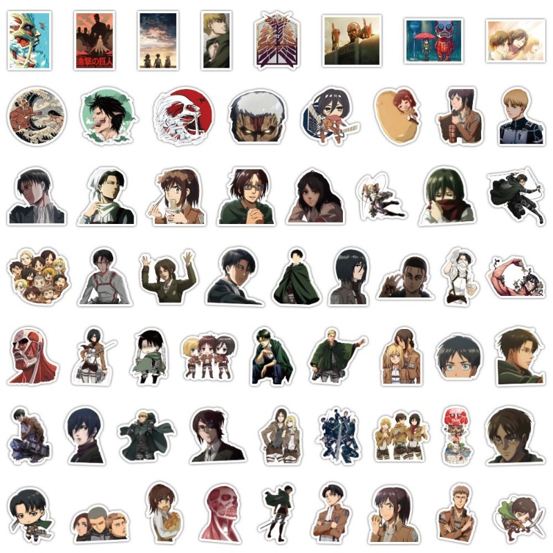 60 stuks Attack on Titan Anime - Phone Accessories Cute recensie en prijs