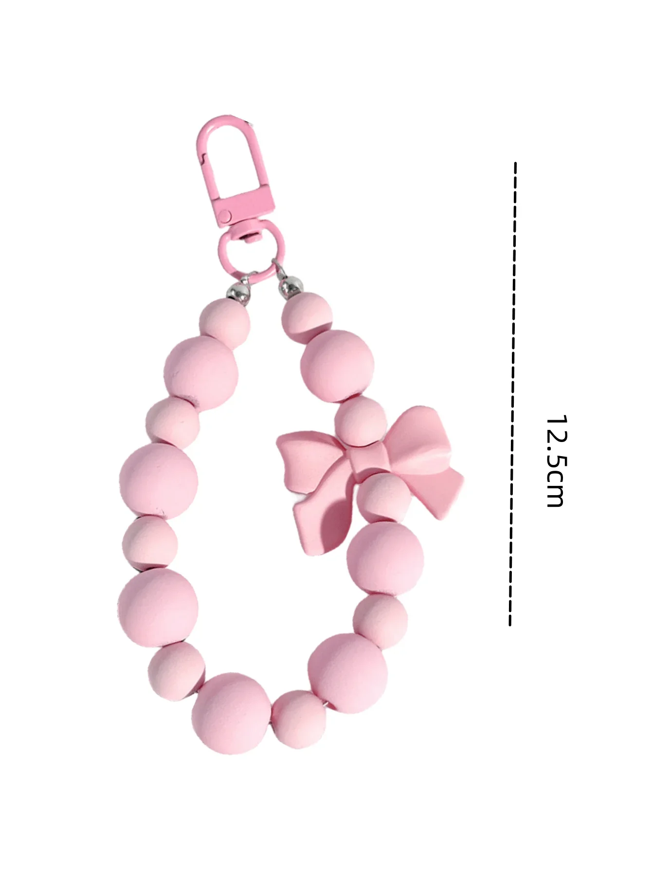 1pc Roze Parel Strik Sleutelha - Phone Accessories For Teen Girls recensie en prijs