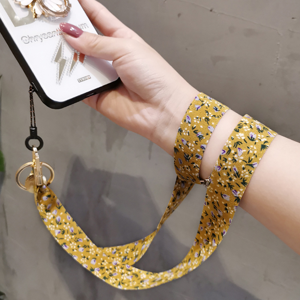 Bloemen zijden sjaal mobiele t - Phone Accessories Pictures recensie en prijs