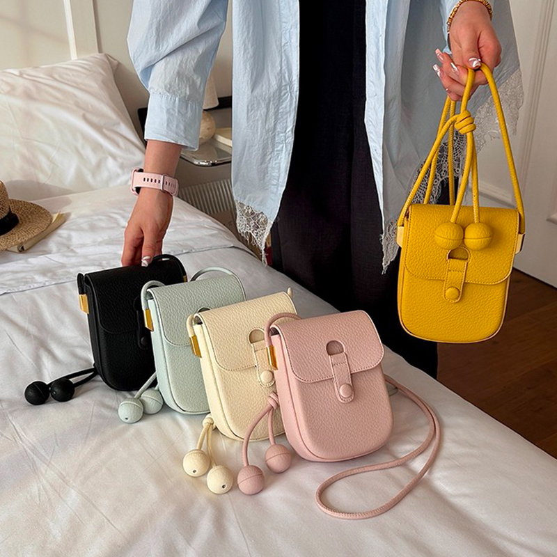 Luxe merk mini gele crossbody  - Phone Accessories In China recensie en prijs